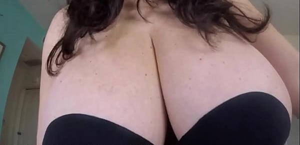  Teasing you with my big juicy tits